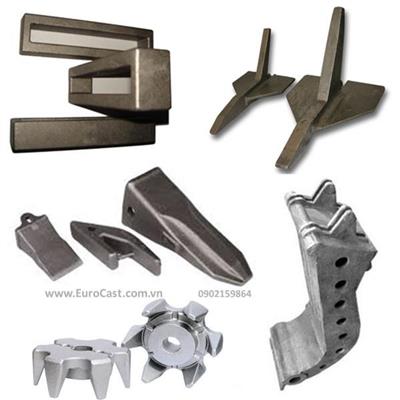 Investment casting of agriculture machine parts